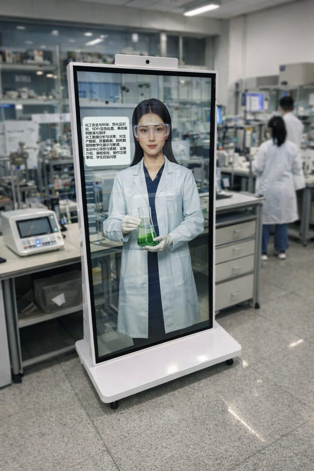 化工 AI 智能教學機器人